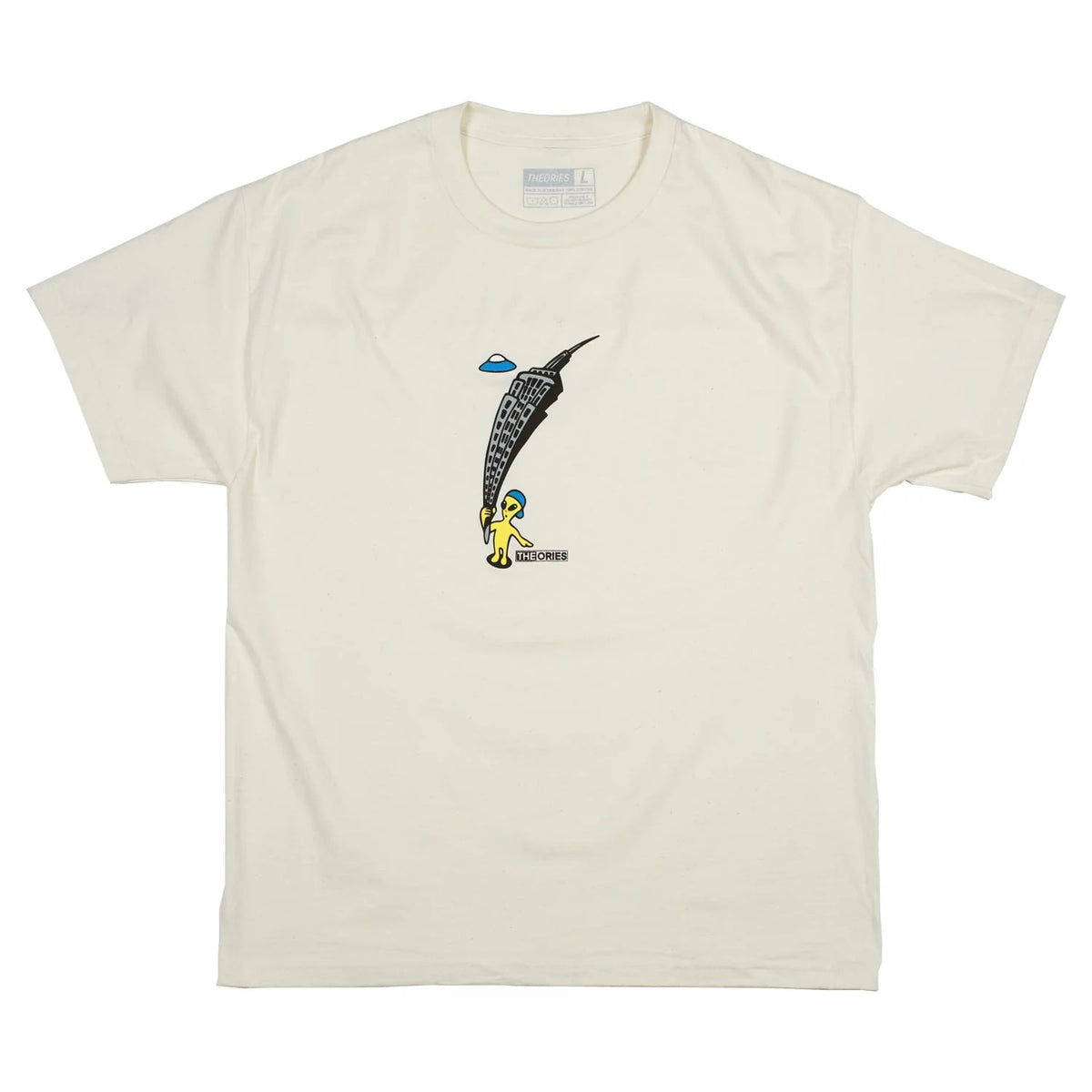 Theories Rave Kid Cream T-Shirt