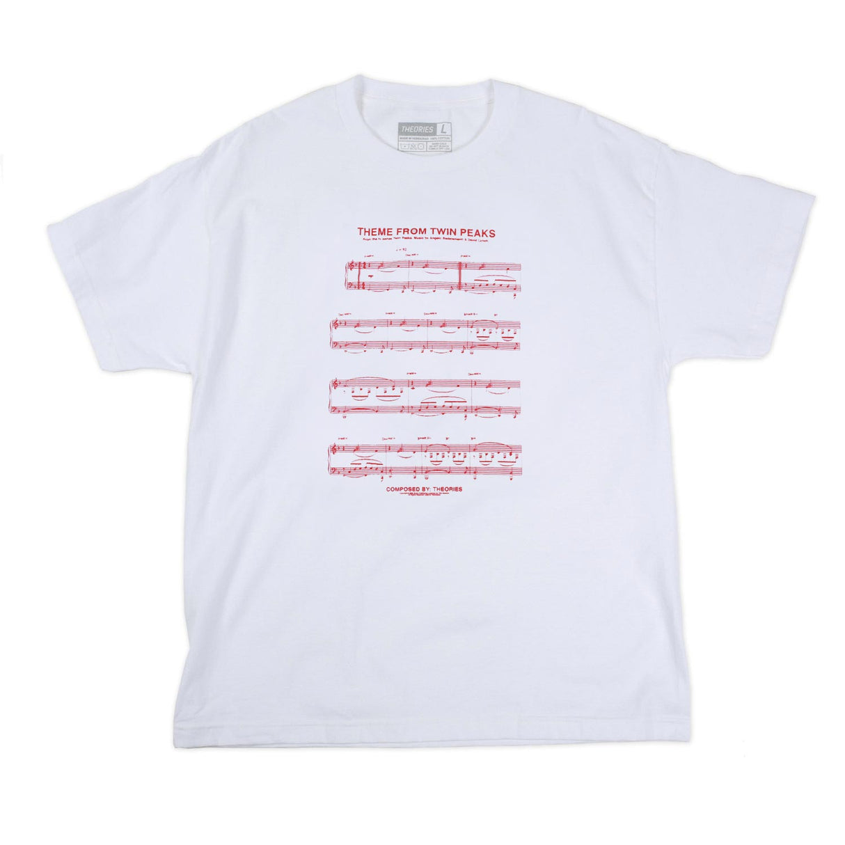 Theories Dance Of The Dream White Tee S/s Shirt