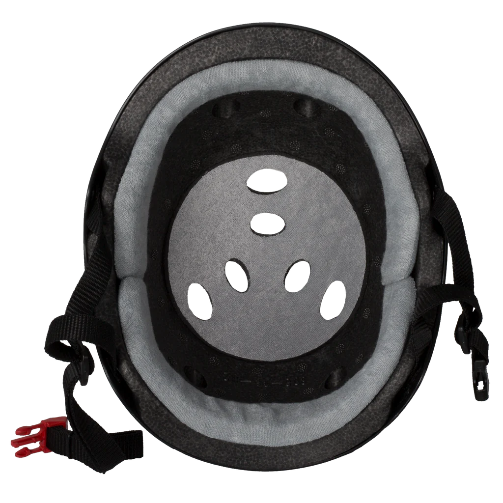 Triple Eight The Certified Sweatsaver Black Matte Helmet