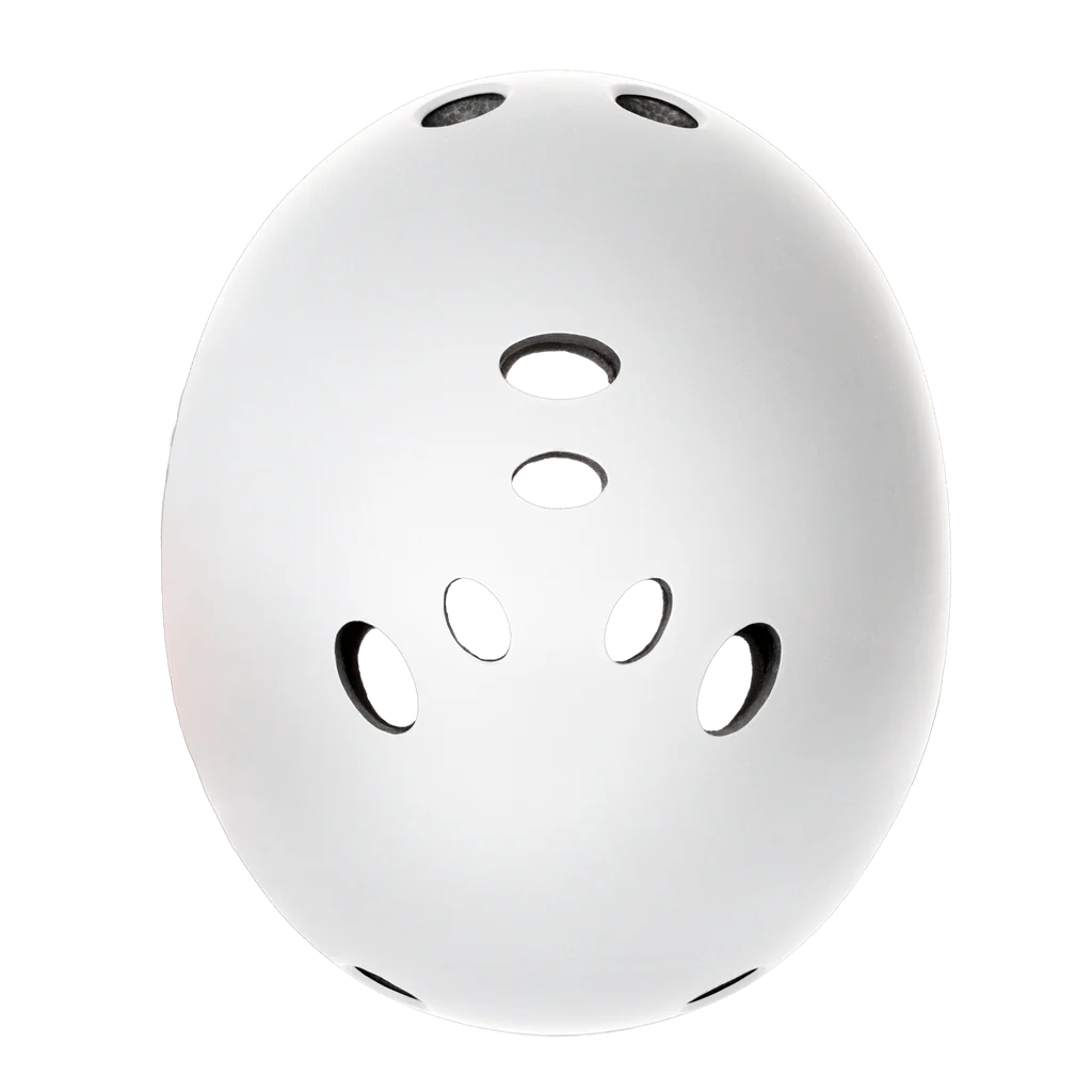 Triple Eight "The Certified Sweatsaver" White Matte Helmet