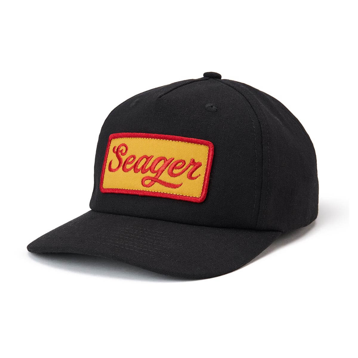 Seager Uncle Bill Black Snapback Hat