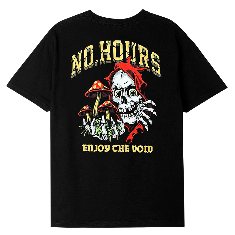 No Hours Enjoy The Void Black Shirt