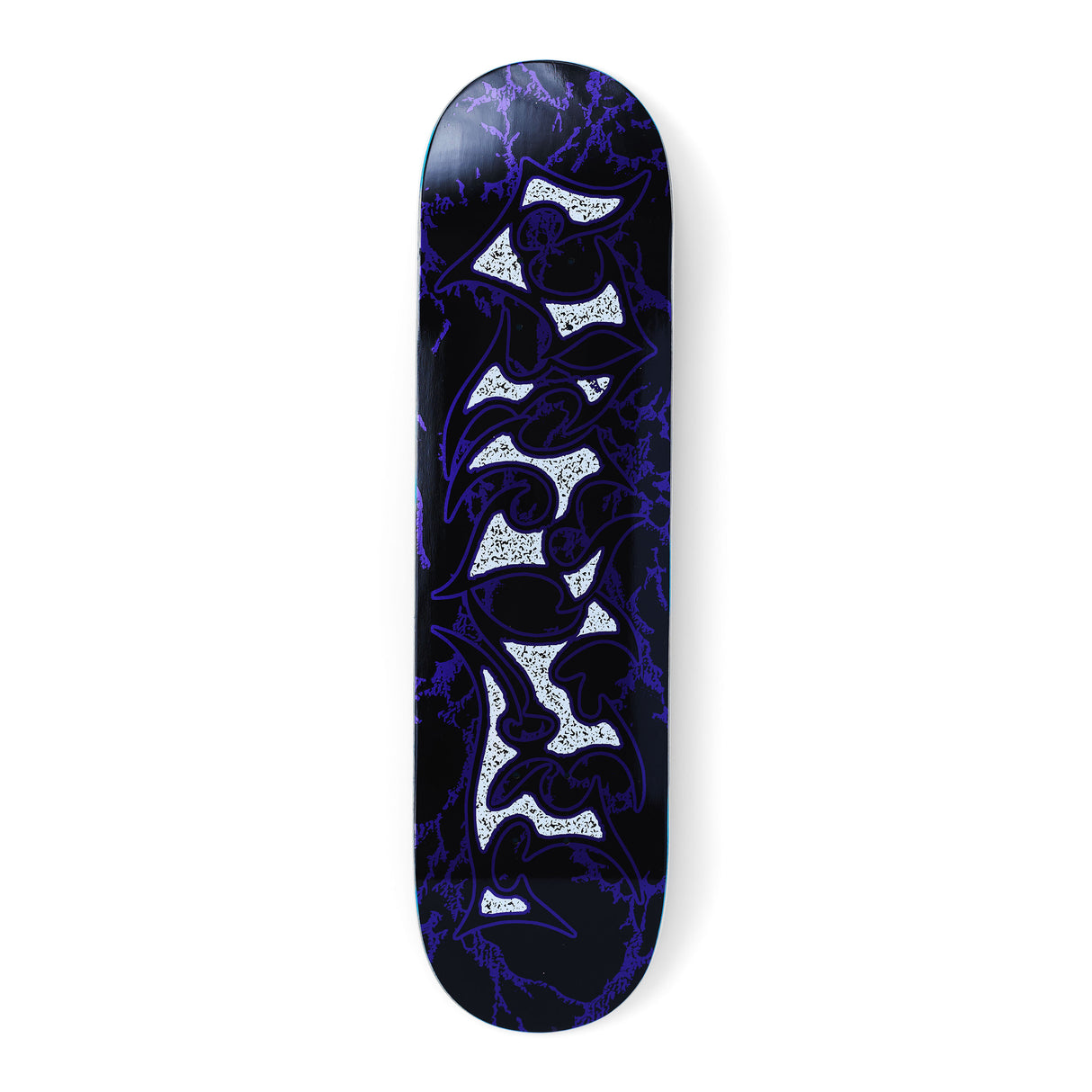 Vinyl Metallic Tribal Skateboard Deck