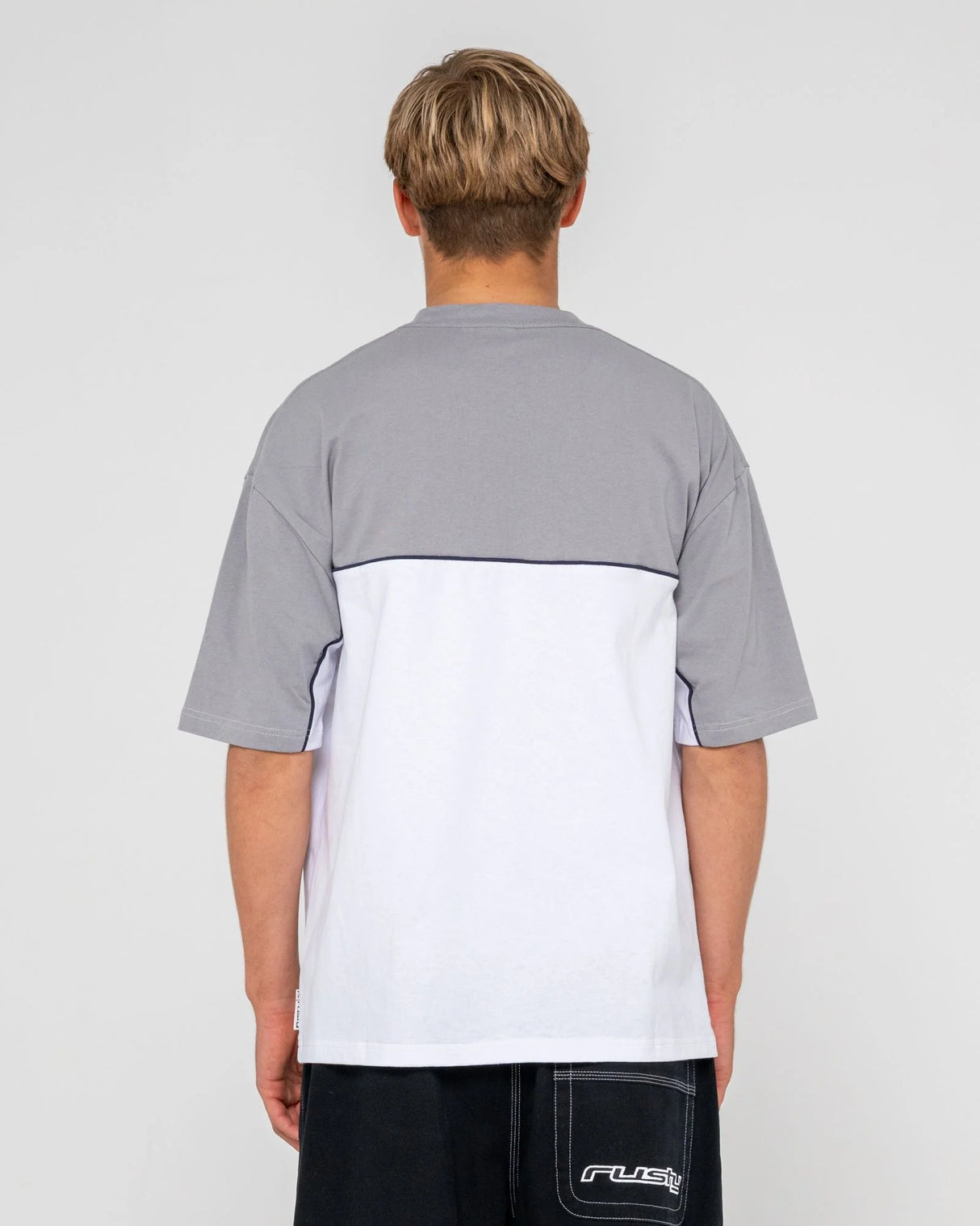 Rusty Infinity White S/S Tee