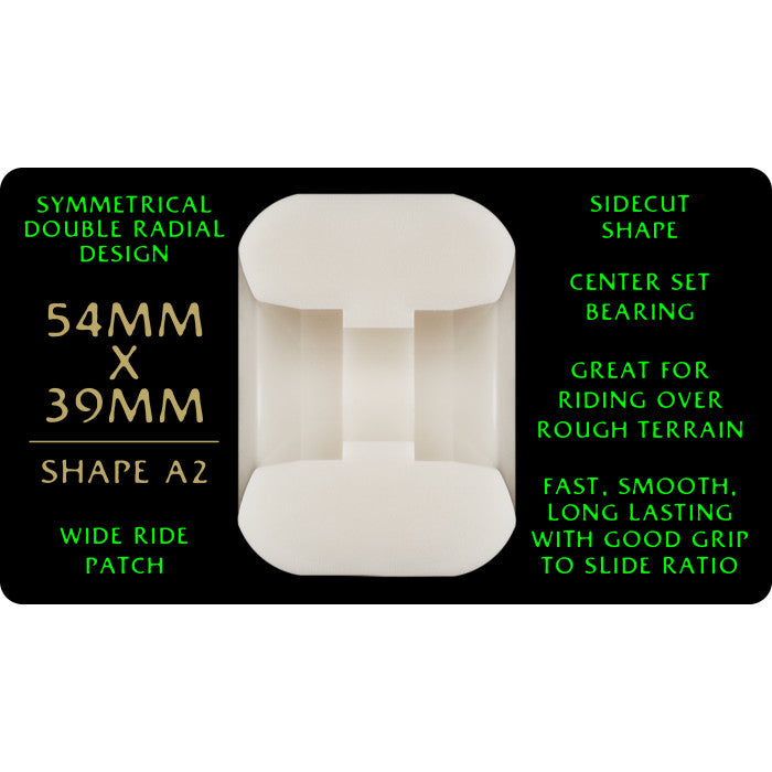 Powell Peralta Dragon Formula Green 88a 54mm x 39mm A2 Skateboard Wheels