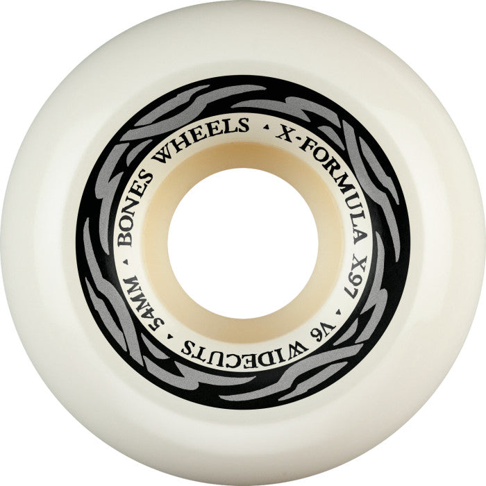 Bones X-Formula 54mm V6 Widecuts 97A Skateboard Wheels