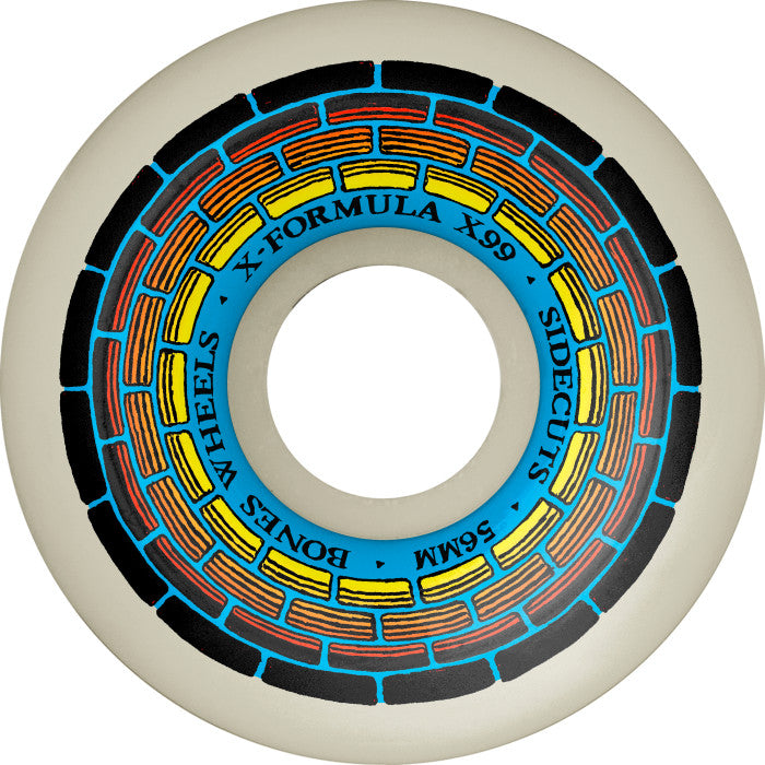 Bones Wheels X-Formula Wishing Well V5 Sidecut 56mm 99a Skateboard Wheels