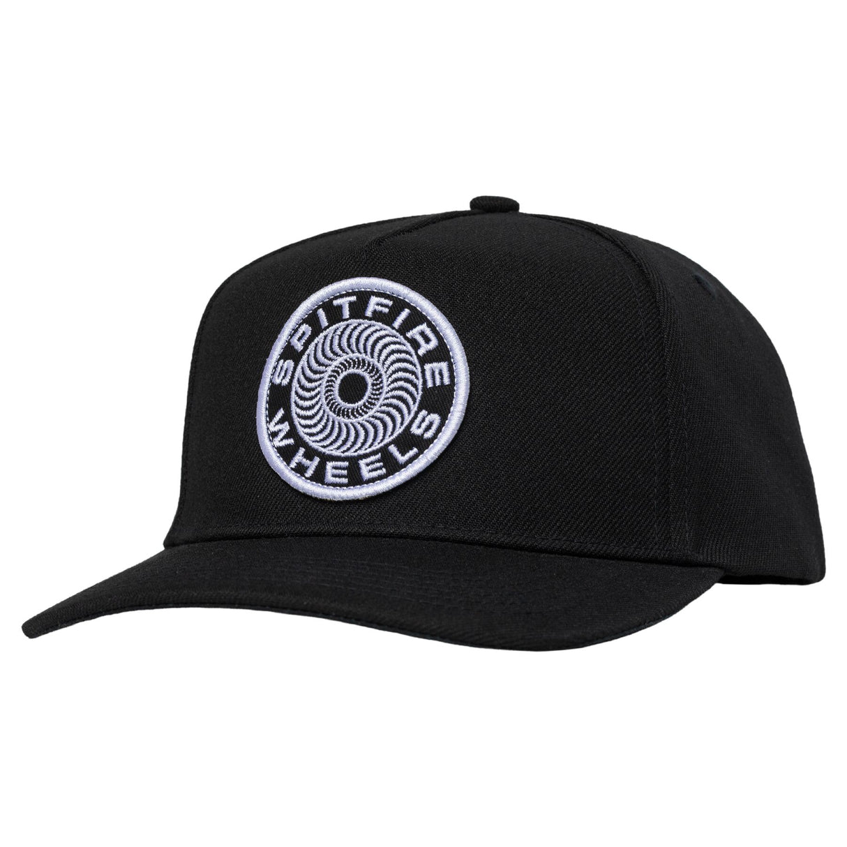 Spitfire Classic 87 Swirl Black White Snapback Hat