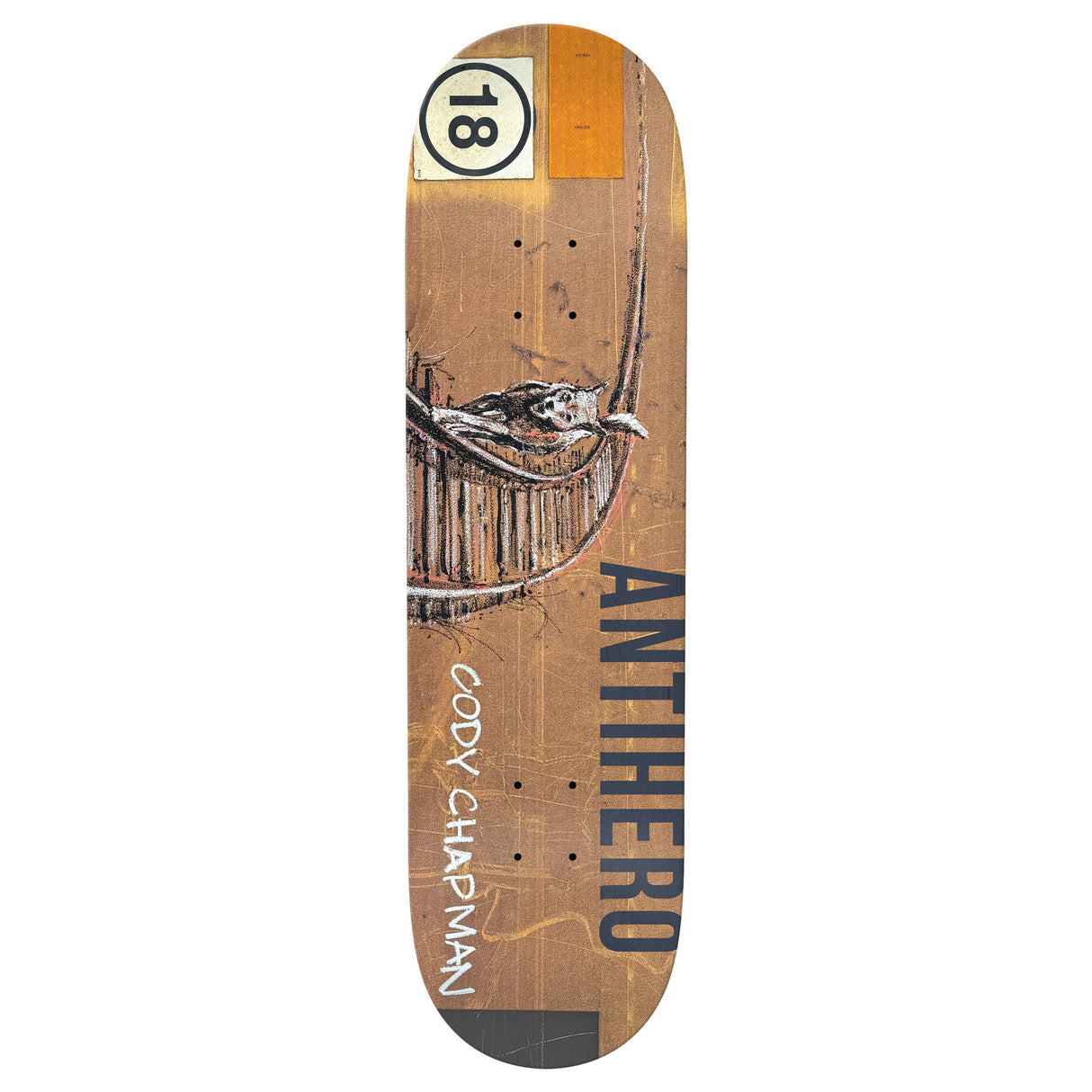 Anti-Hero Chapman Intermodal - 8.5" Multi Skateboard Deck