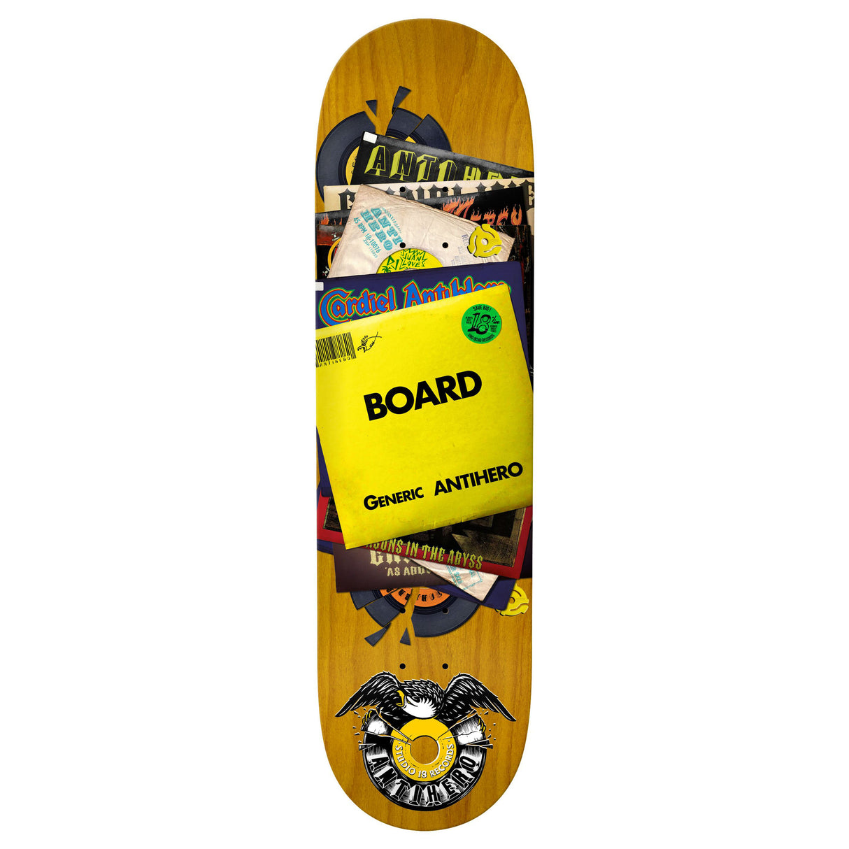 Anti-Hero Cardiel Studio 18 8.62" Skateboard Deck