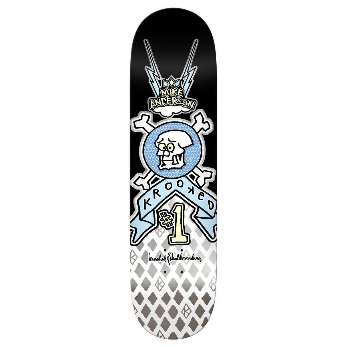 Krooked Manderson Redux 8.38" Skateboard Deck