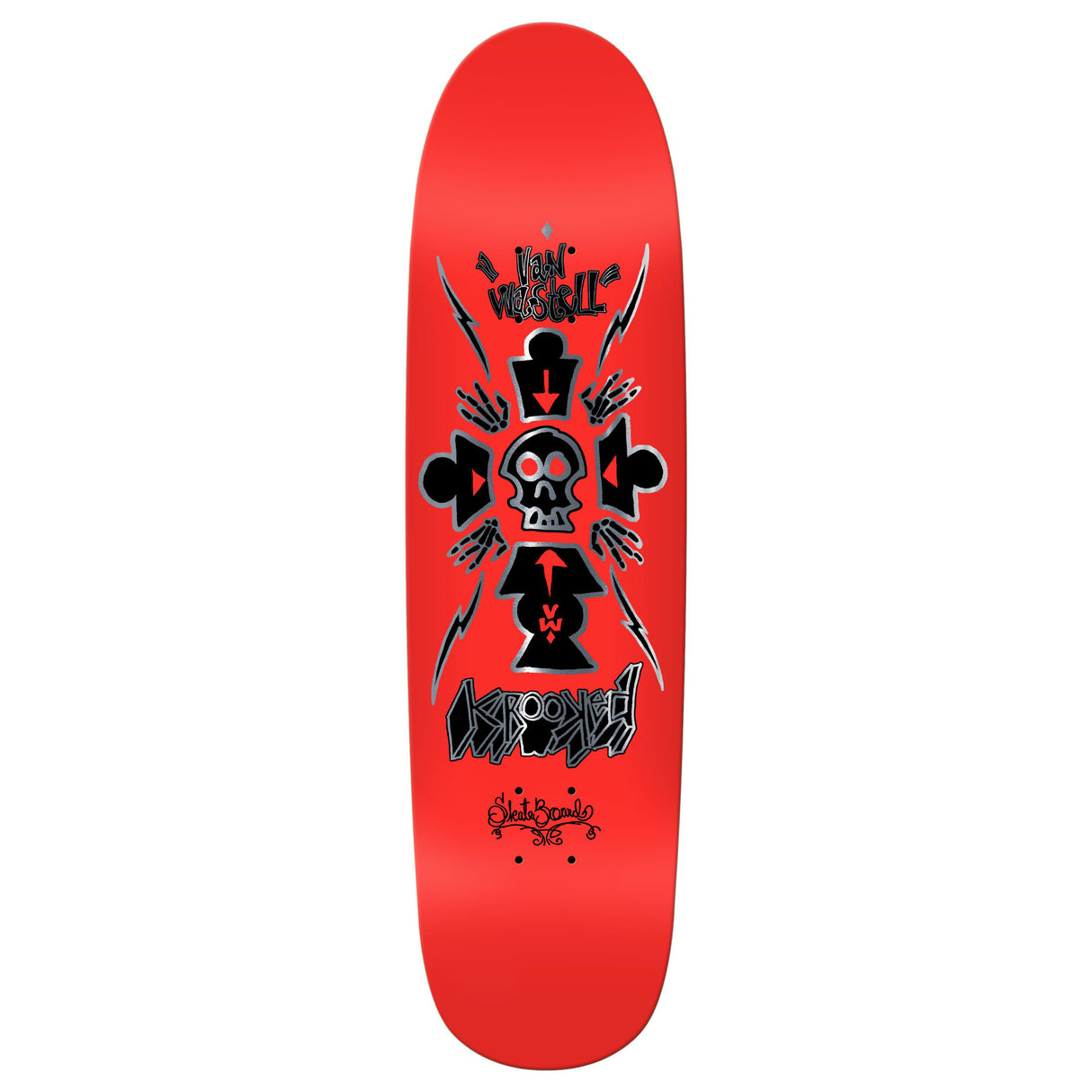 Krooked Van Wastell Redux 8.6" Skateboard Deck