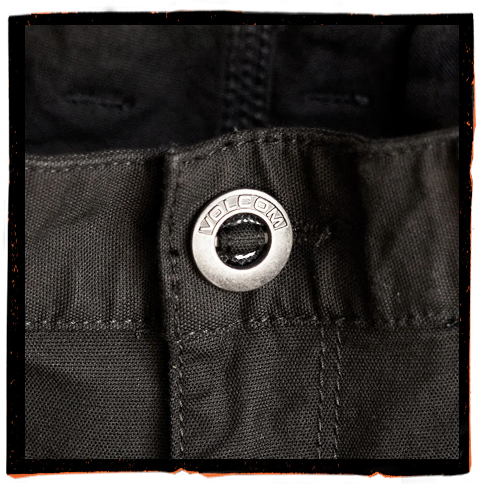 Volcom Caliper II Black Work Pant