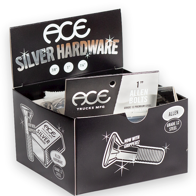 Ace Silver Allen 1" Hardware