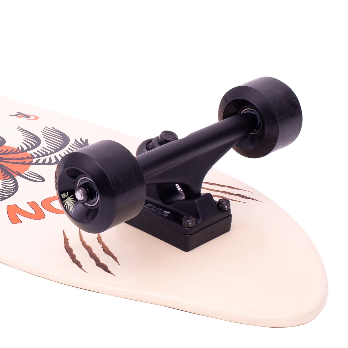 Z-Flex Aragon Cheetah 80's Frog Cruiser Complete Skateboard