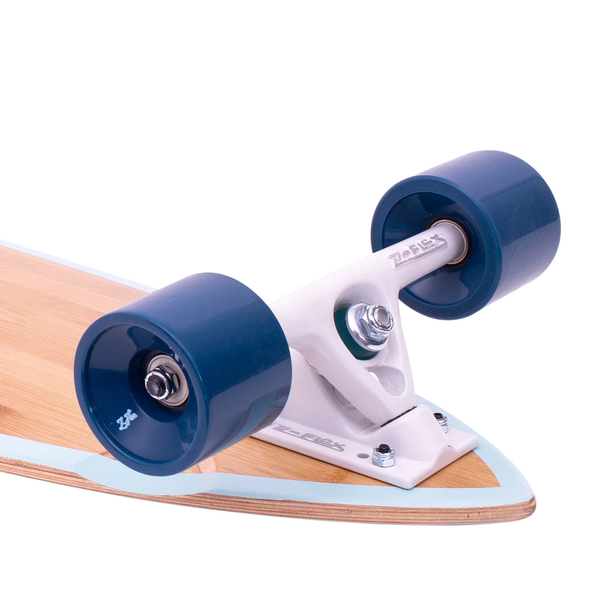 Z-Flex Bamboo Pintail Longboard Complete Skateboard