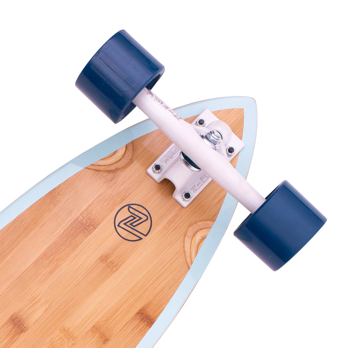 Z-Flex Bamboo Pintail Longboard Complete Skateboard