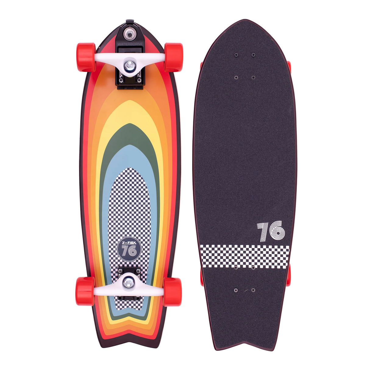Z-Flex Surf-A-Gogo Surfskate Fish Cruiser Complete Skateboard