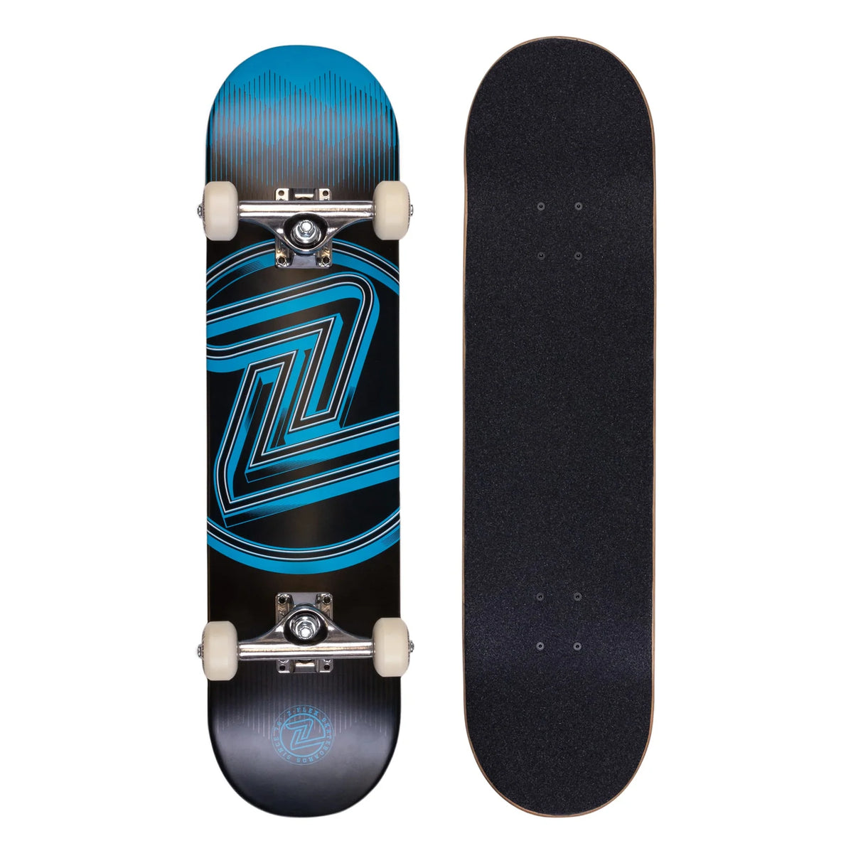 Z-Flex Mini Logo Blue 7.25" Street Complete Skateboard