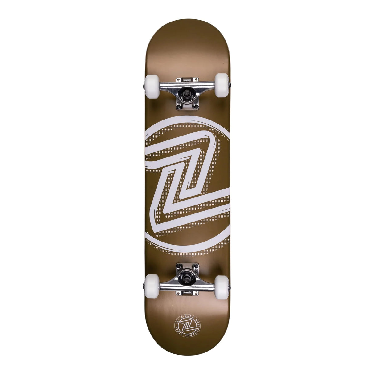 Z-Flex Logo Gold 7.8" Street Complete Skateboard