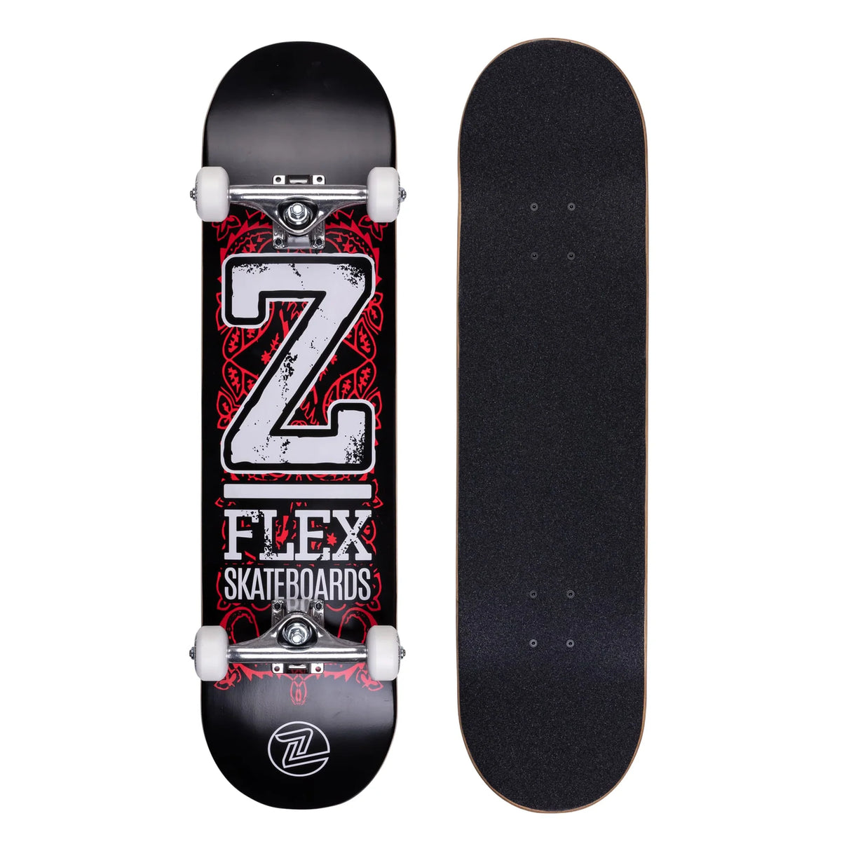Z-Flex Logo Bold 8.0" Street Complete Skateboard