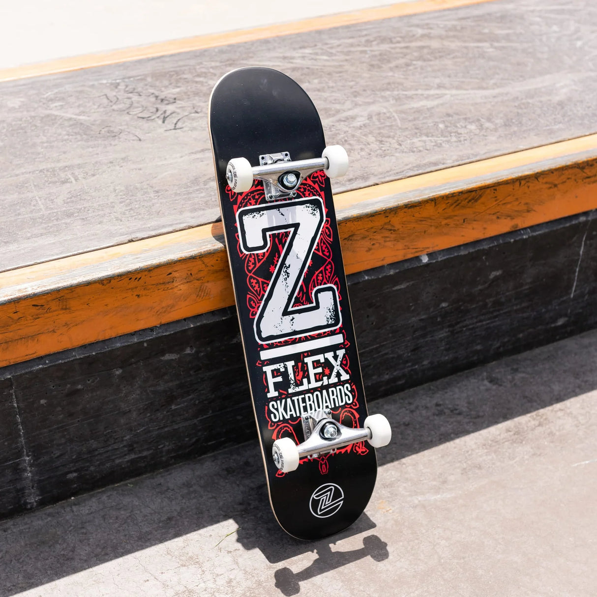 Z-Flex Logo Bold 8.0" Street Complete Skateboard