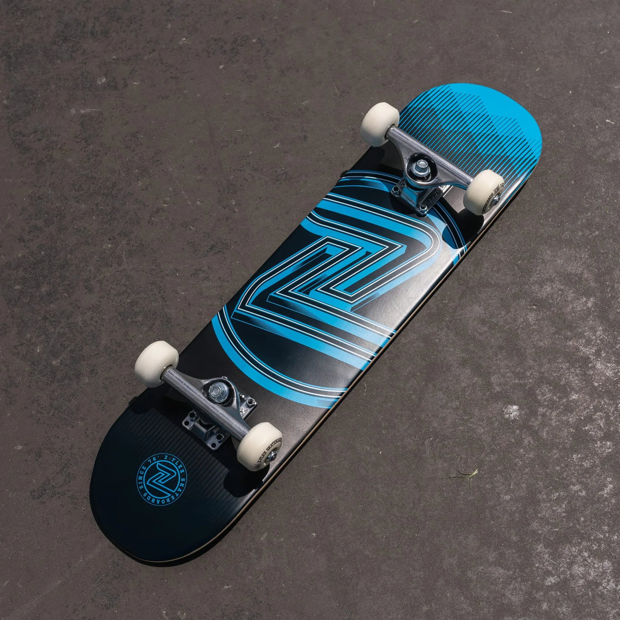 Z-Flex Mini Logo Blue 7.25" Street Complete Skateboard