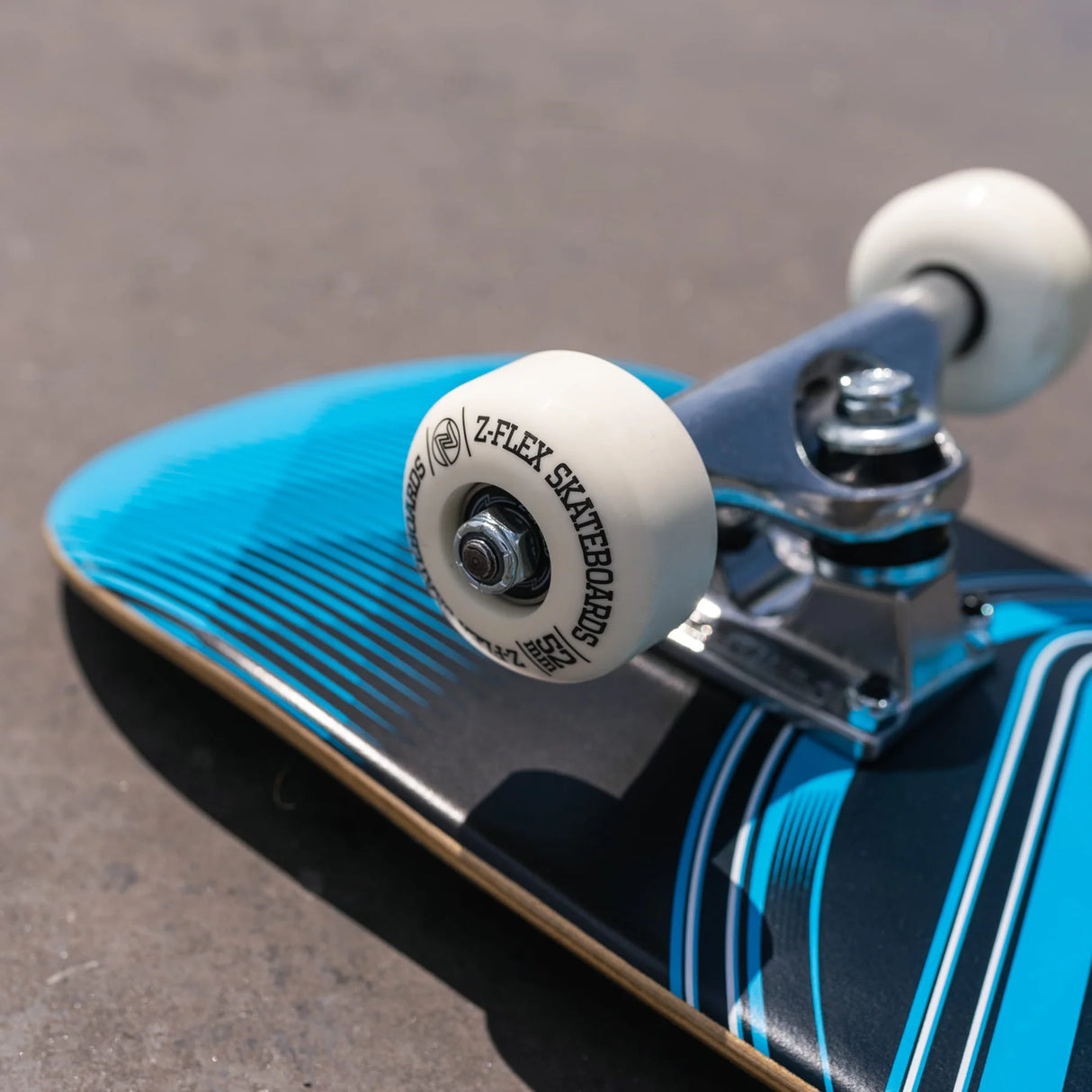 Z-Flex Mini Logo Blue 7.25" Street Complete Skateboard