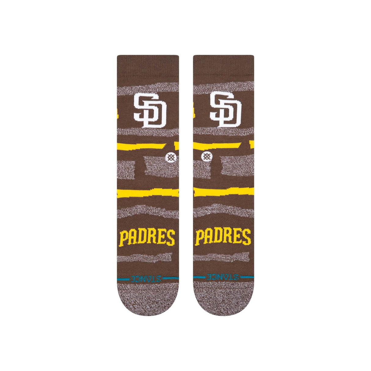Stance San Diego Padres Squeeze Brown Crew Socks