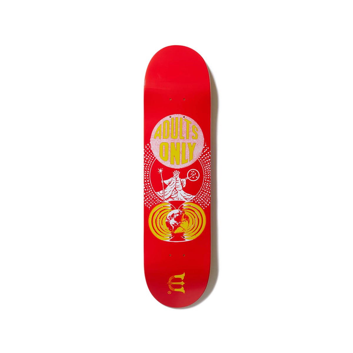 Evisen Adults Only Red 8.25" Skateboard Deck