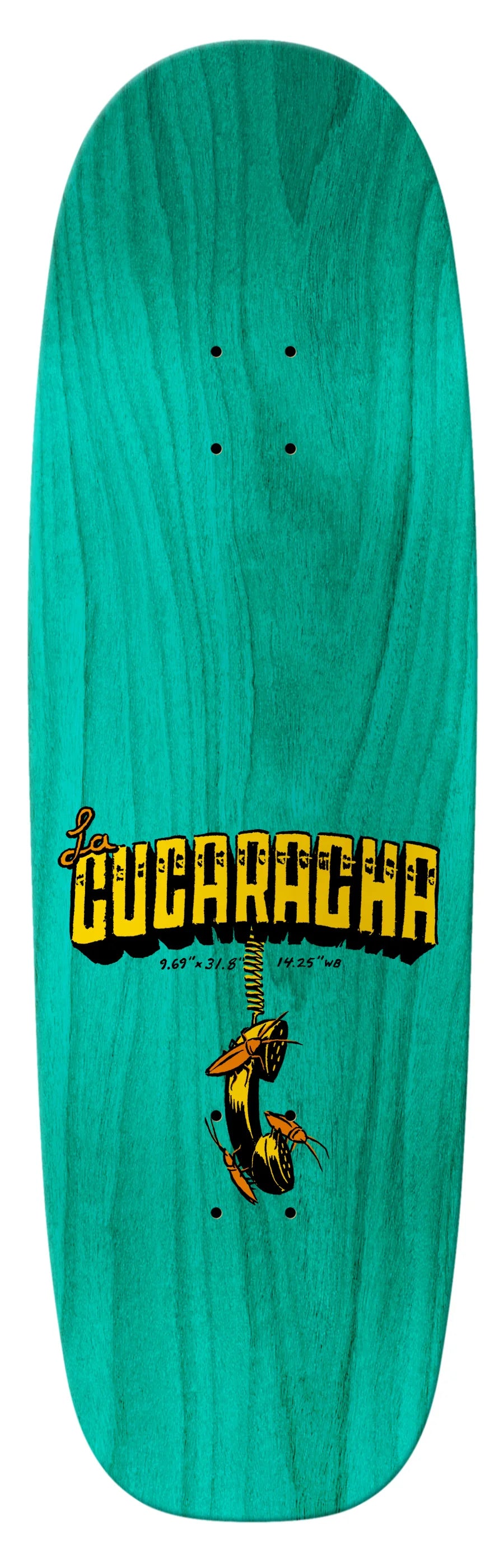 Anti-Hero Jalopi Cucaracha 9.69" Shaped Skateboard Deck