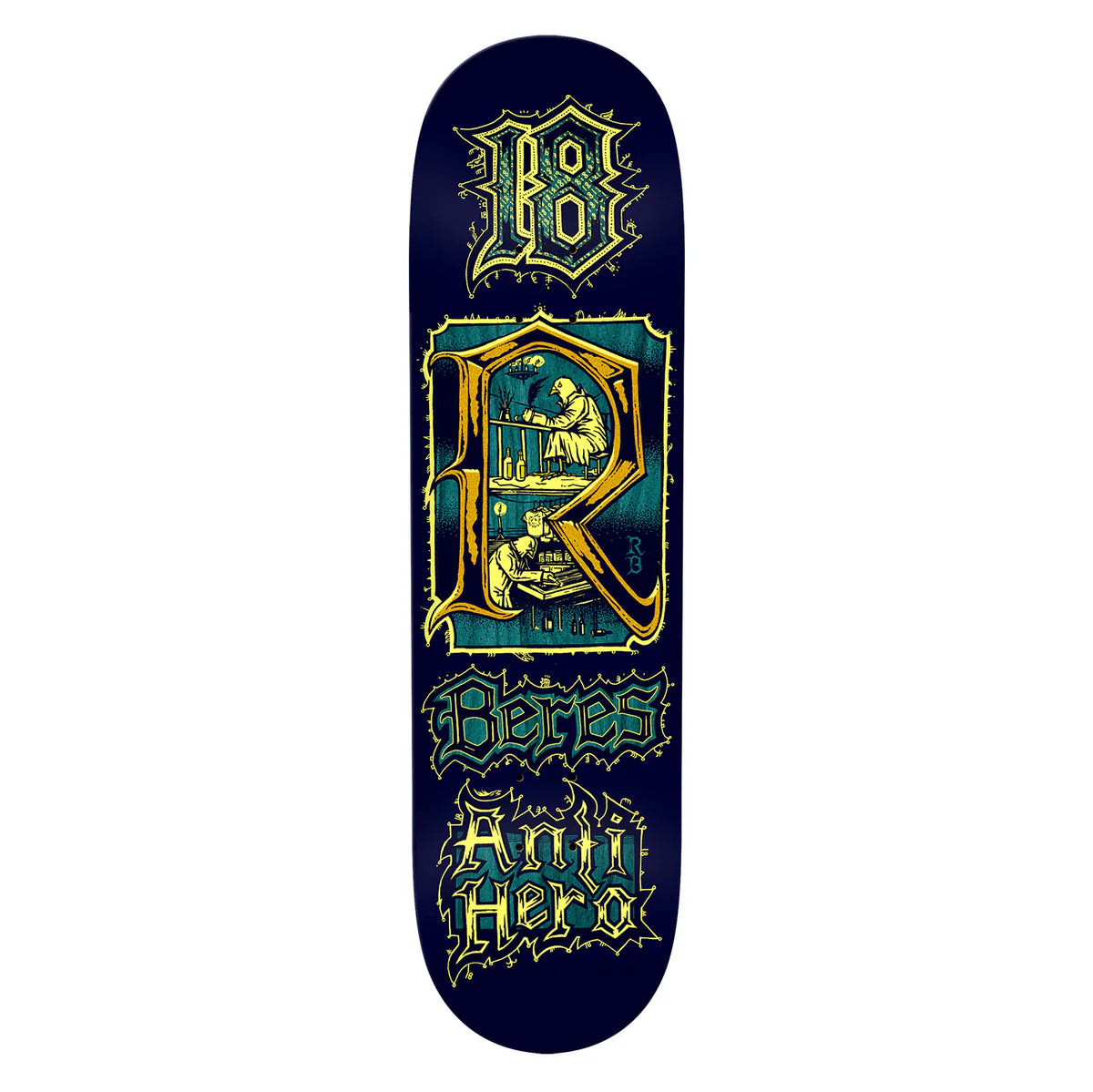 Anti-Hero Raney Beres Medieval 8.5" Skateboard Deck