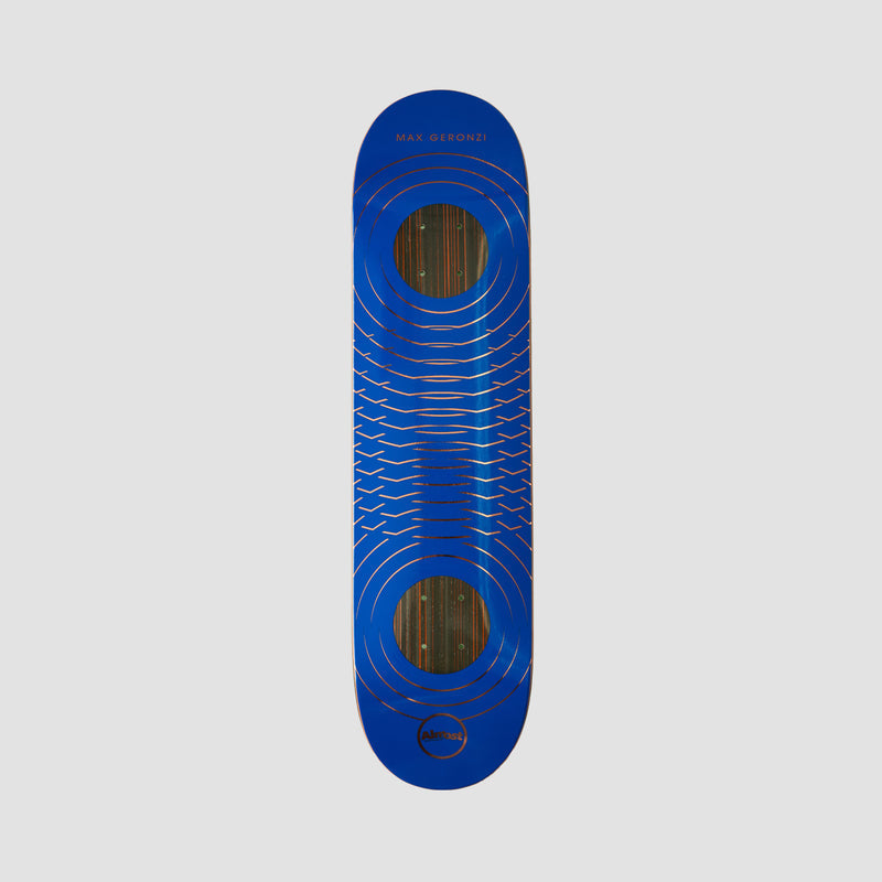 Almost Max Knock Out Rings Impact Blue 8.0" Skateboard Deck