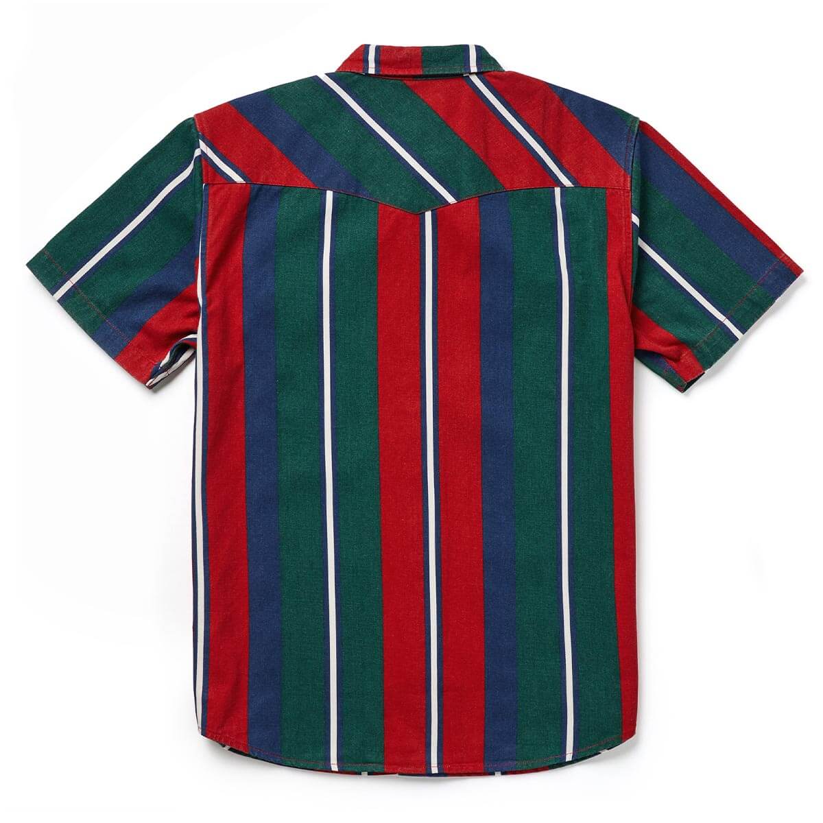 Seager Amarillo Mattson Stripe S/s Button Up Shirt