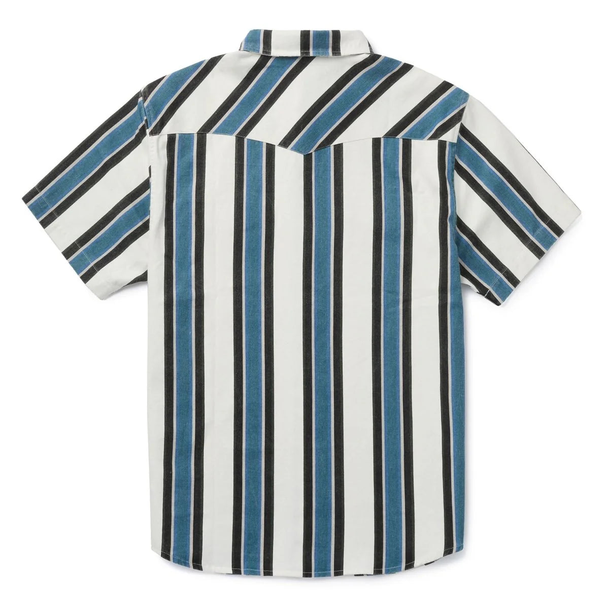 Seager Amarillo Western Stripe S/s Button Up Shirt