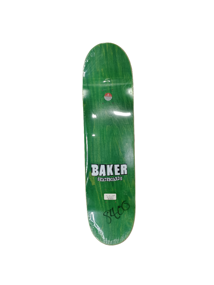 Baker Team Letters Black/Red 8.475" Skateboard Deck