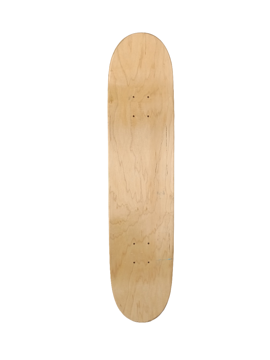 Kenta Charlie Chaplin Graphic White Red Size 7.5 Skateboard Deck