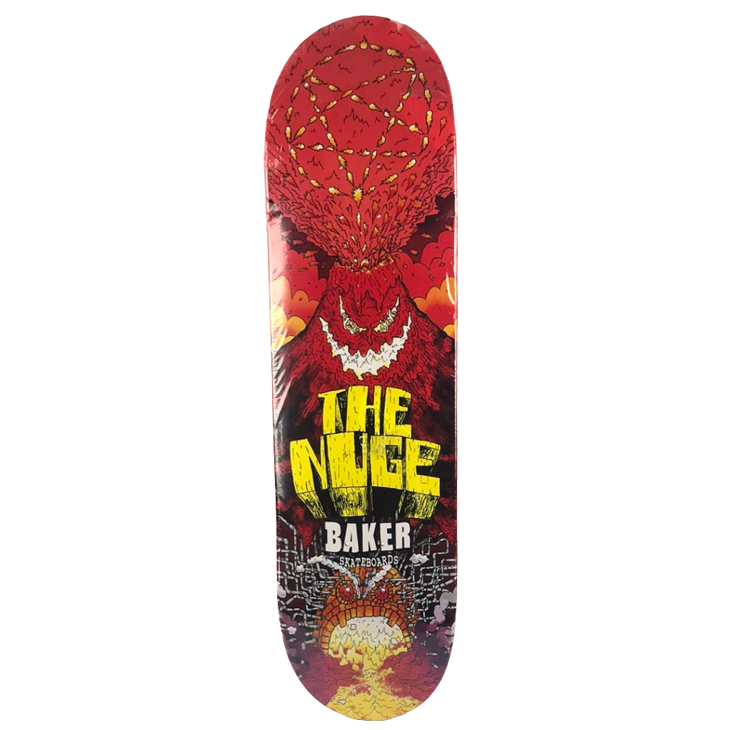 Baker Don 'The Nuge' Ngyen Super Jail Art Red 8.475" Skateboard Deck