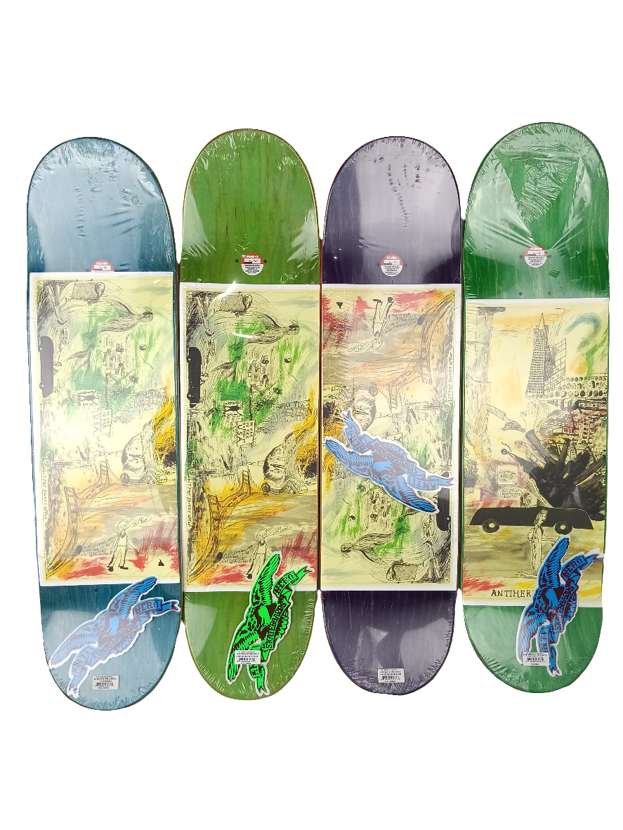 Anti-Hero SF Then & Now Complete 4 Deck Series