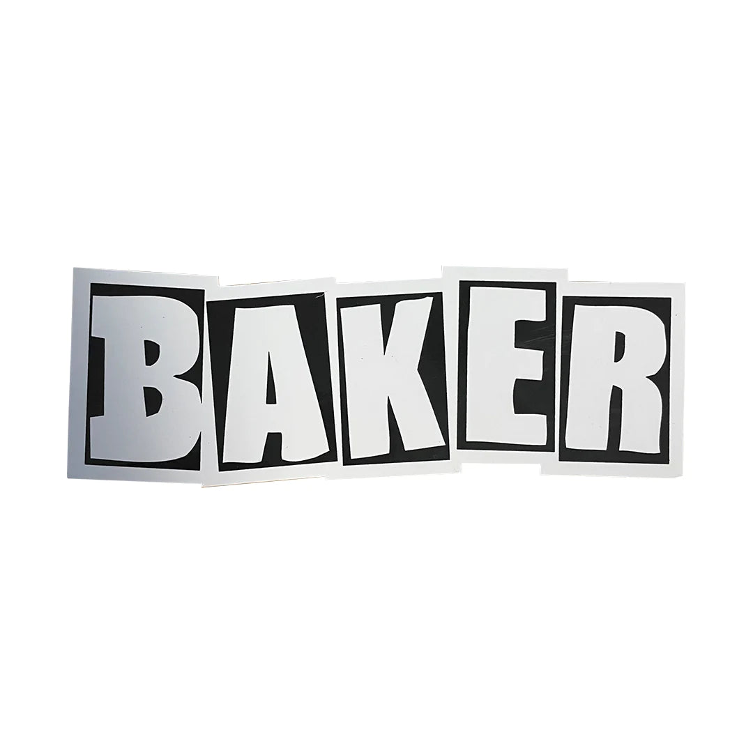 Baker Brand Logo 8.38" x 2.75" Sticker