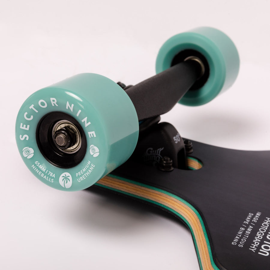 Sector Nine Bintang Bend 38" x 9.15" Longboard Complete Skateboard