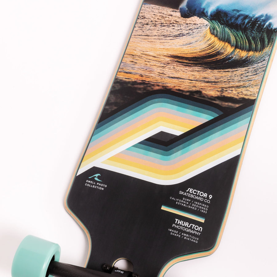 Sector Nine Bintang Bend 38" x 9.15" Longboard Complete Skateboard