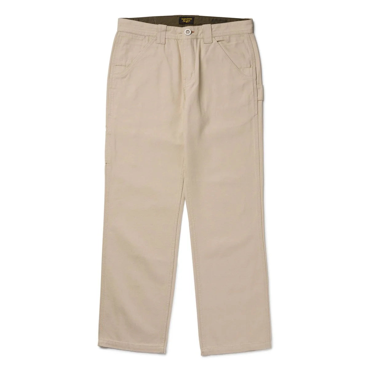 Seager Bison Canvas Stone Regular Fit Pants
