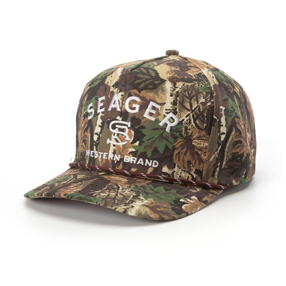 Seager Branded Real Camo Snapback Hat