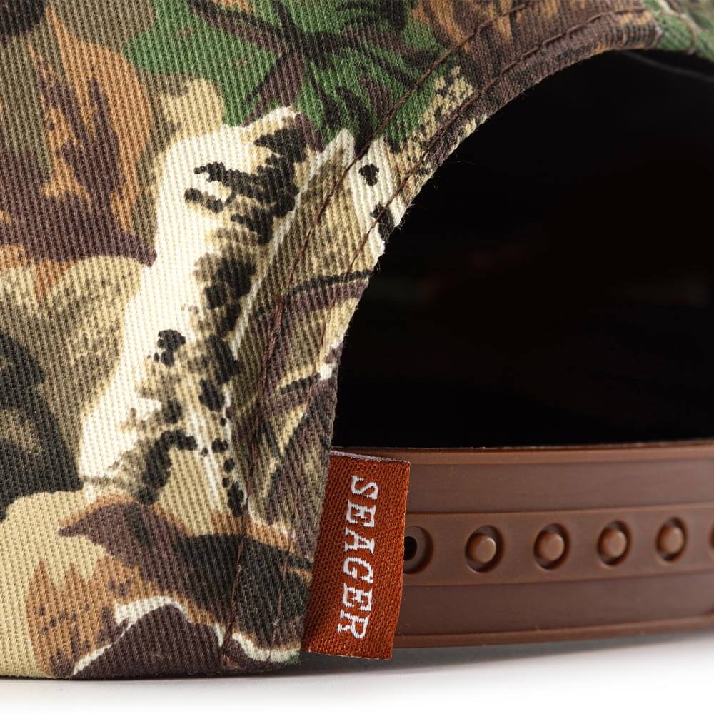 Seager Branded Real Camo Snapback Hat
