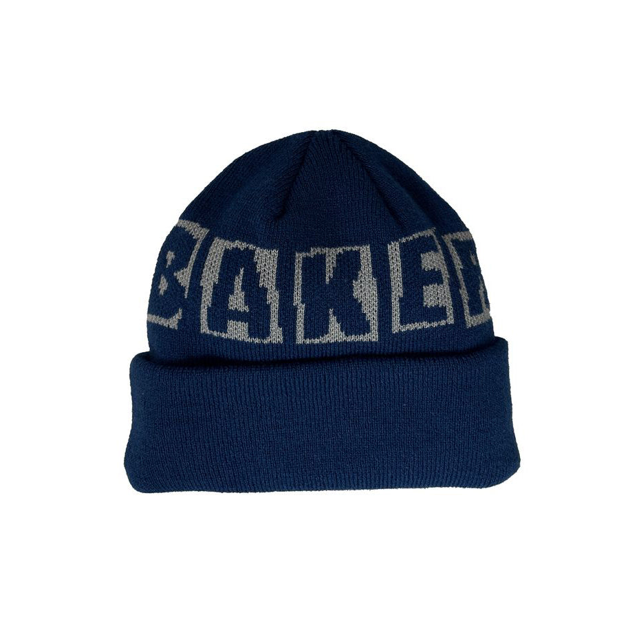 Baker Brand Logo Navy Beanie