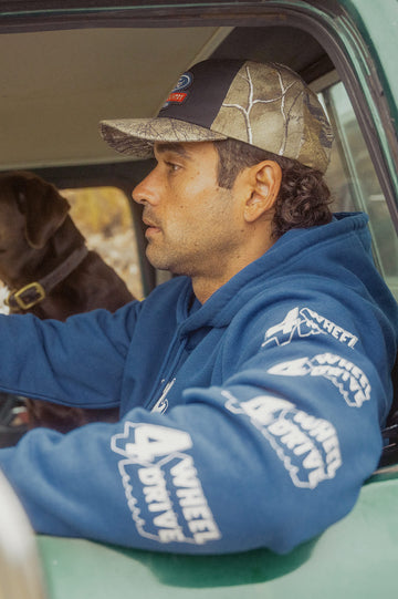 Brixton Ford Truck Country Burnt Rubber Camo Snapback Hat