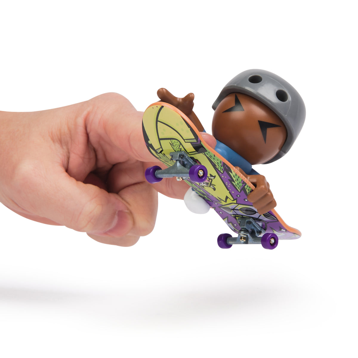 Tech Deck Sk8 Crew Fingerboard with Assistive Figure