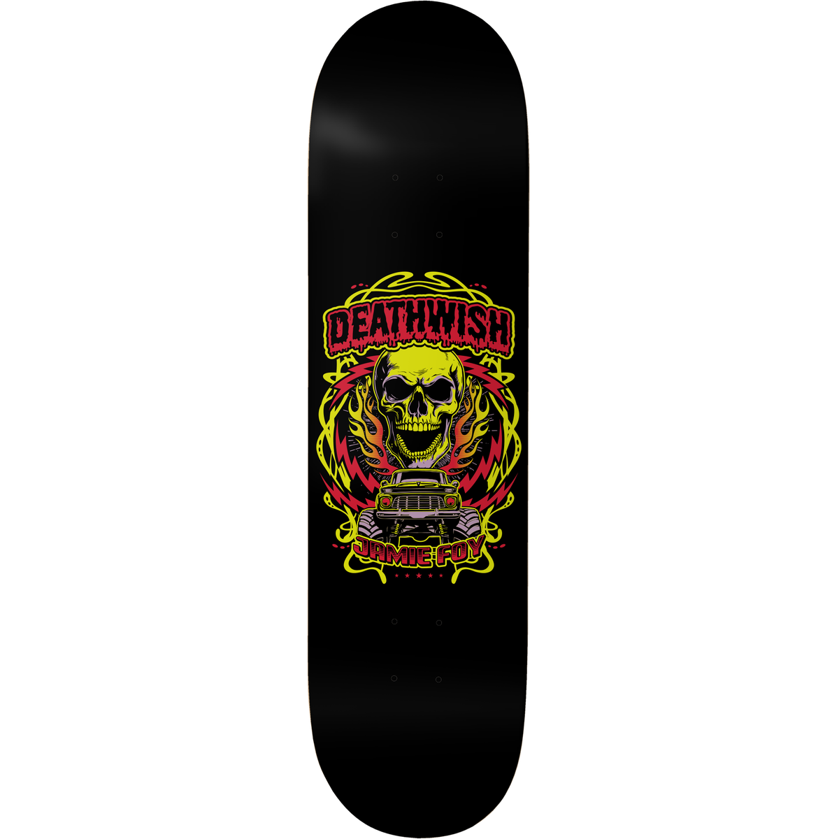 Deathwish Jamie Foy Mash The Throttle 8.125" Skateboard Deck