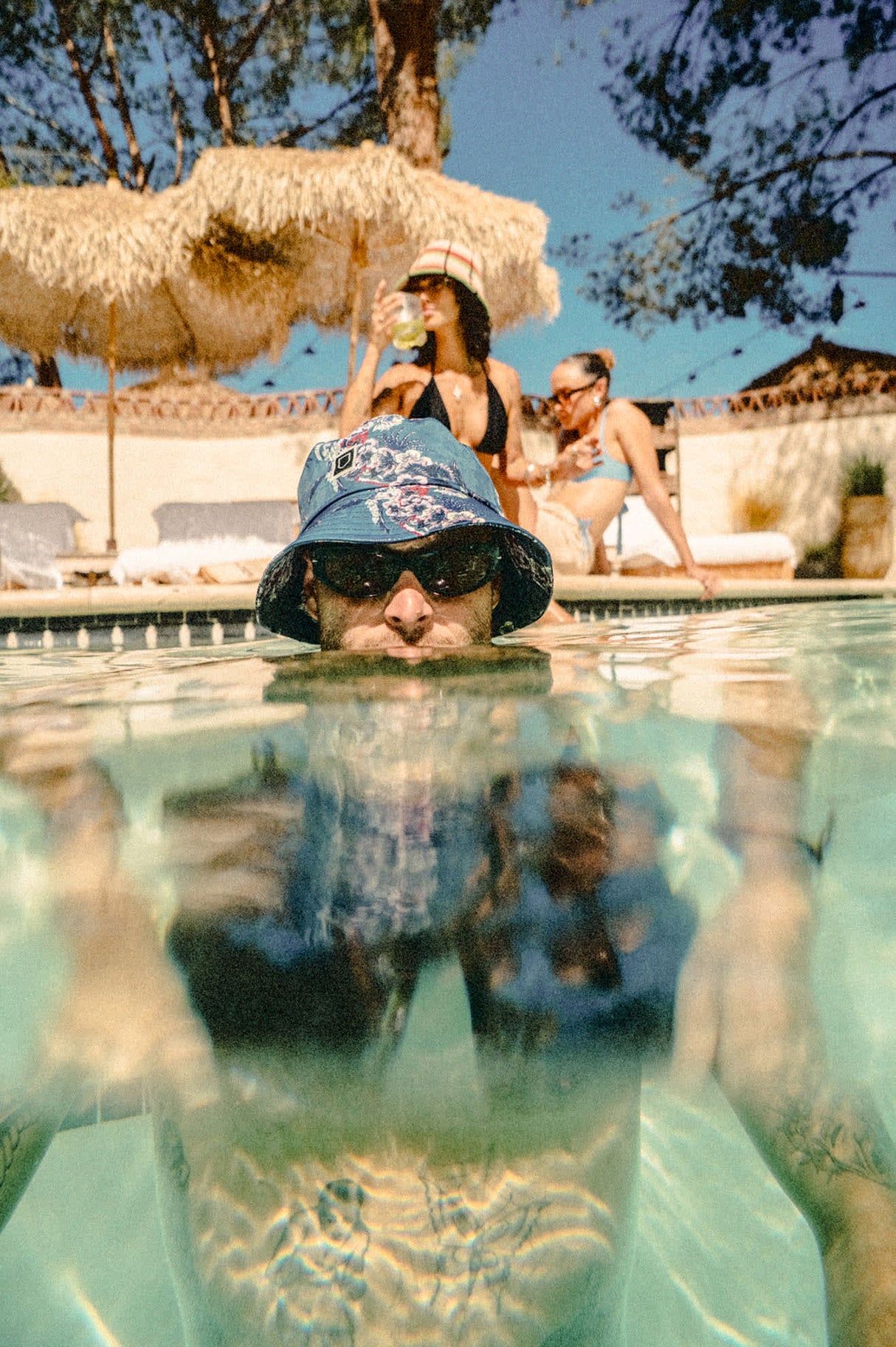 Brixton Eldon Midnight Blue Water Packable Bucket Hat